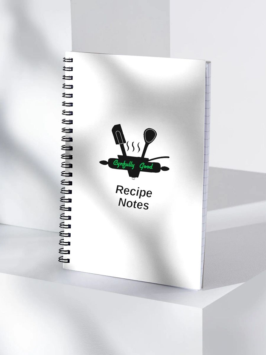 Cynfully Good Recipe Notes Notebook product image (4)