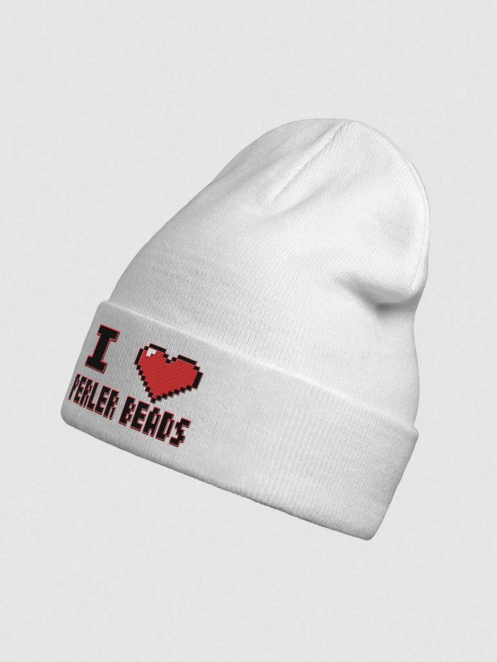 I Heart Perler Bead 2 Touque product image (2)
