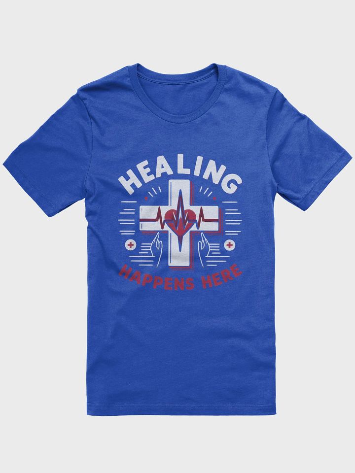 Healing Happens Here - Medical Cross T-Shirt product image (2)