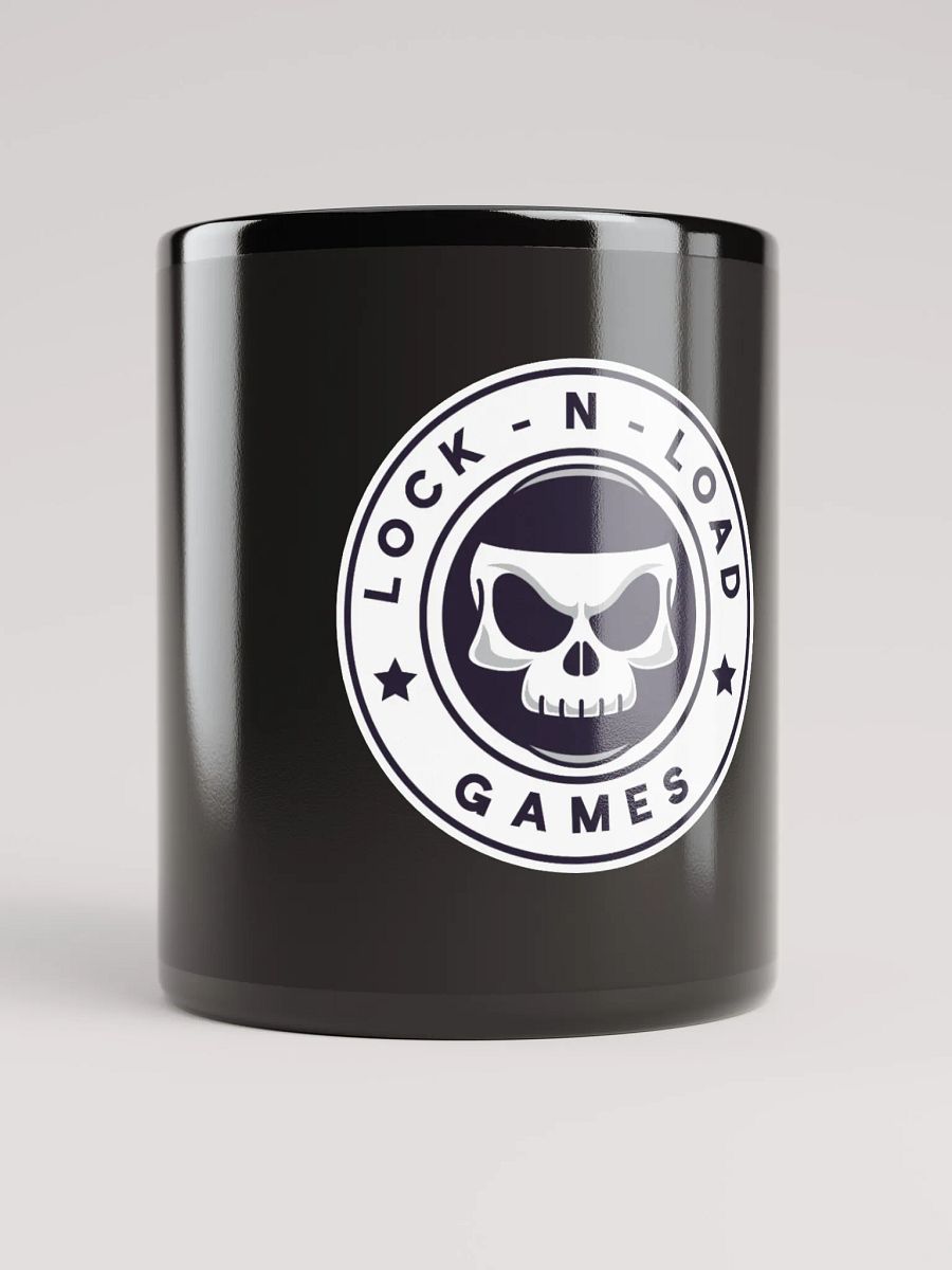 Skull and Stars Black Mug product image (1)