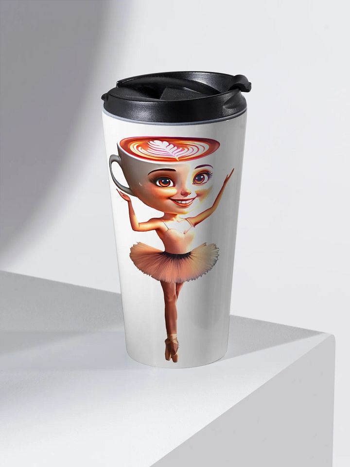 Ballerina Cappucina – Stainless Steel Travel Mug product image (2)
