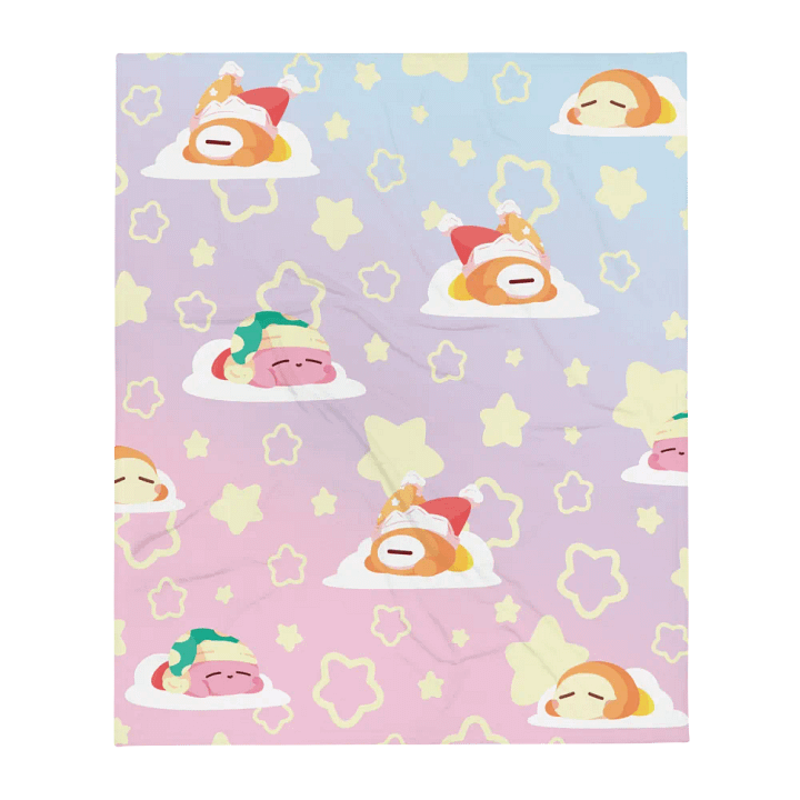 Sleep Star Team Throw Blanket product image (1)