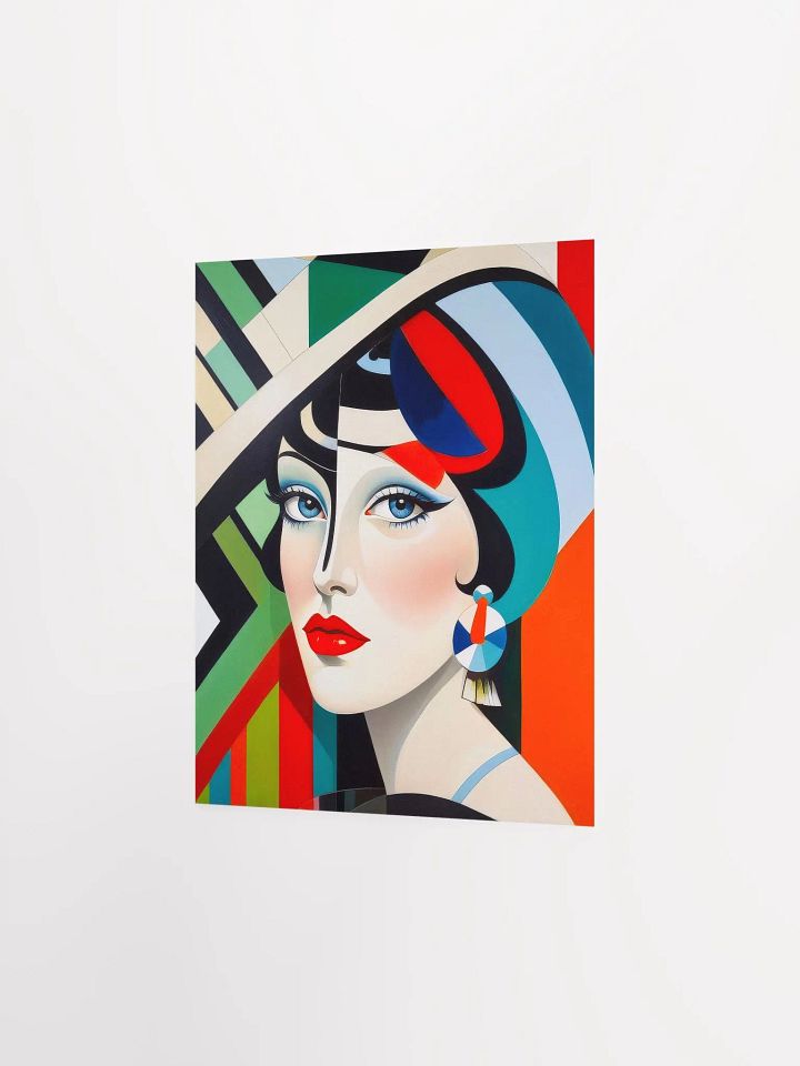 Vibrant Suzy - Flapper Girl - Poster - Small and Standard Sizes - 8x10-11x14-12x16-16x20 Inches product image (5)
