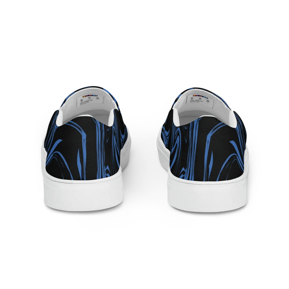 Whirlwind Blue Women's Slip-On Shoes product image (4)