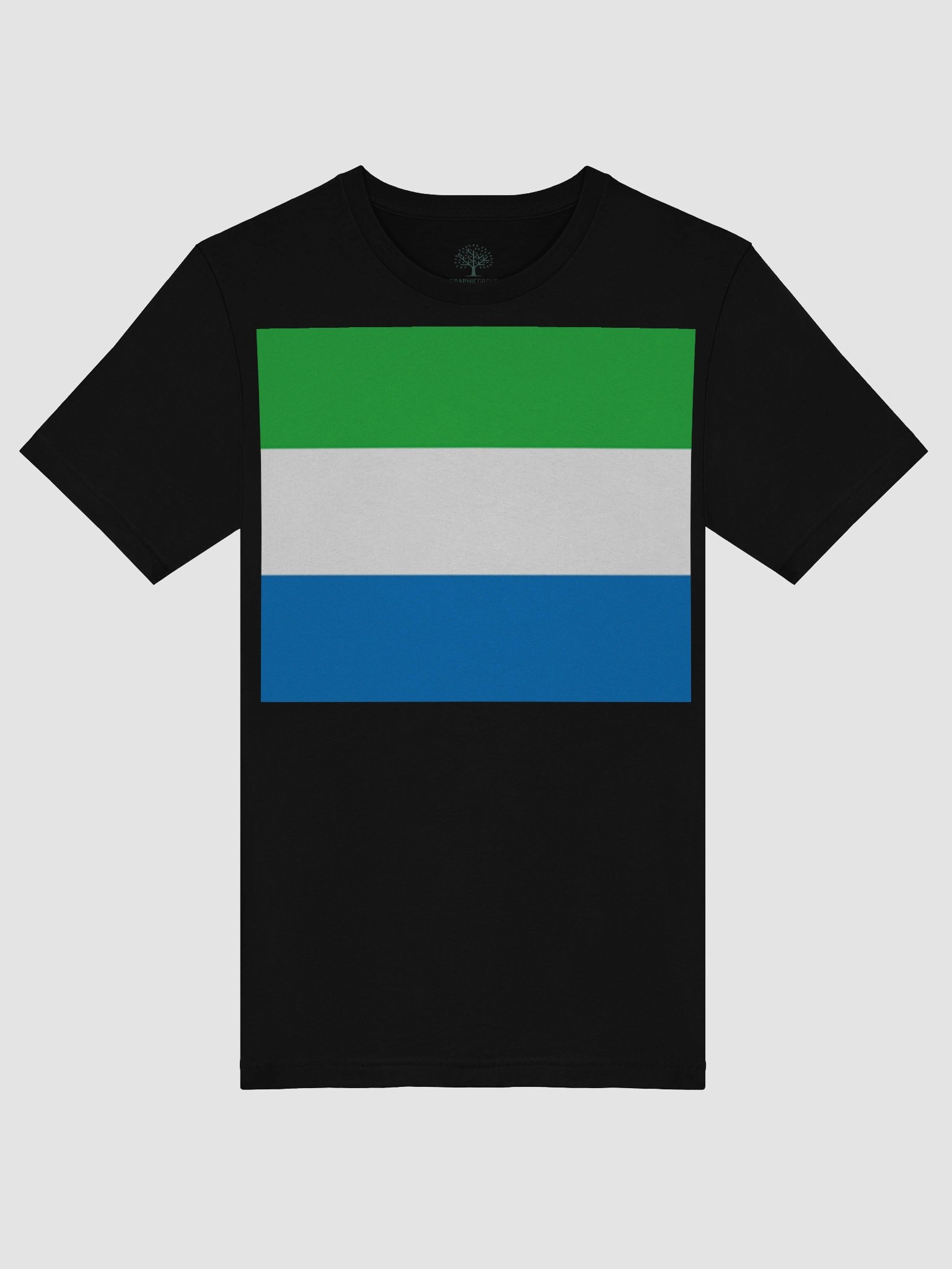 Unisex Supersoft T-Shirt with Sierra Leone Flag Design product image (52)