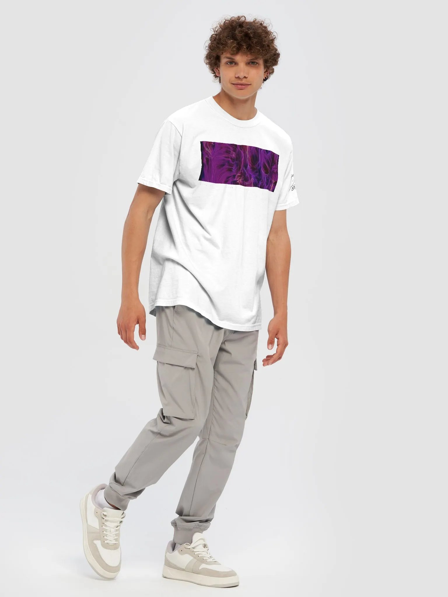 When We All Close Our Eyes - Artwork Tee (White) product image (7)