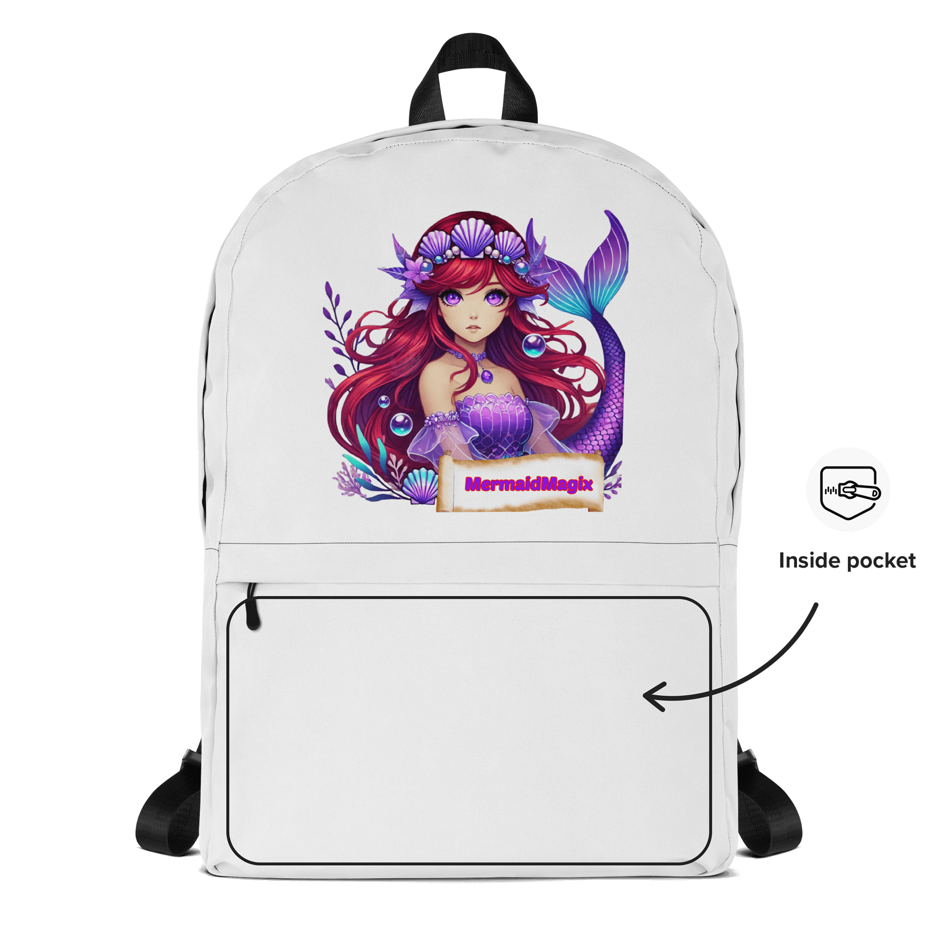 Mermaid Style Backpack product image (2)