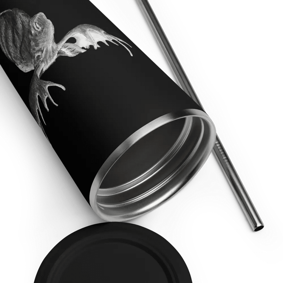 Moose Drawing Straw Cup product image (15)