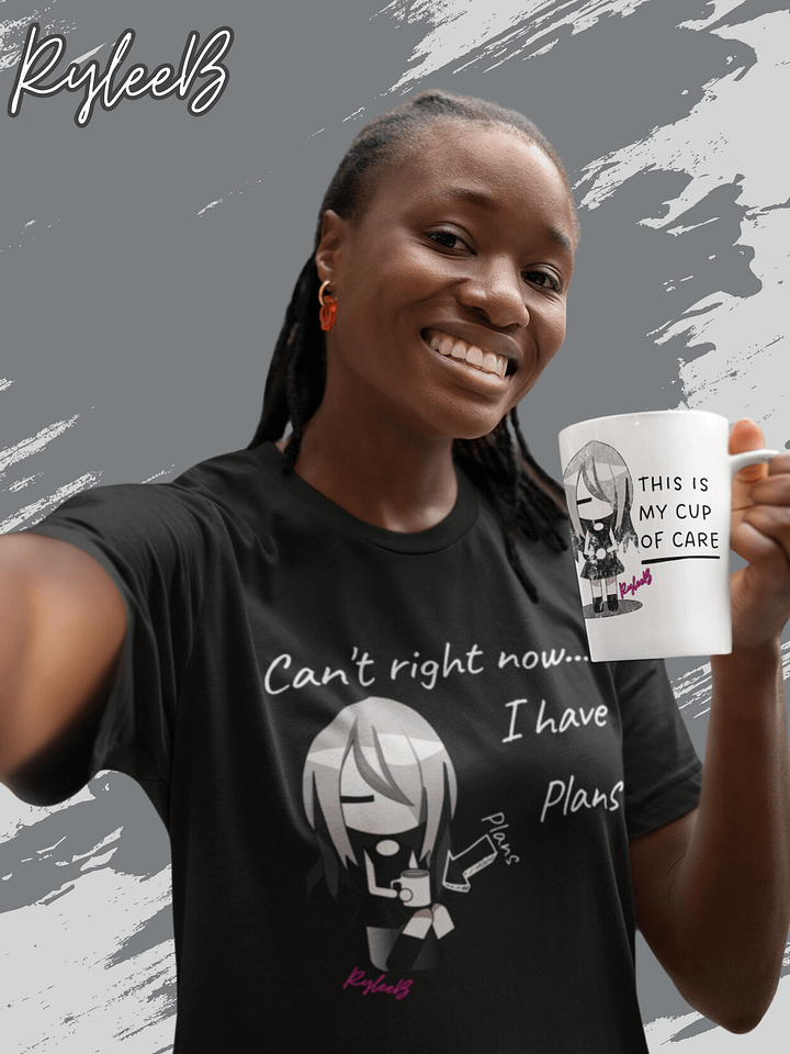 Coffee humor t-shirt - With Coffee by RyleeB product image (1)