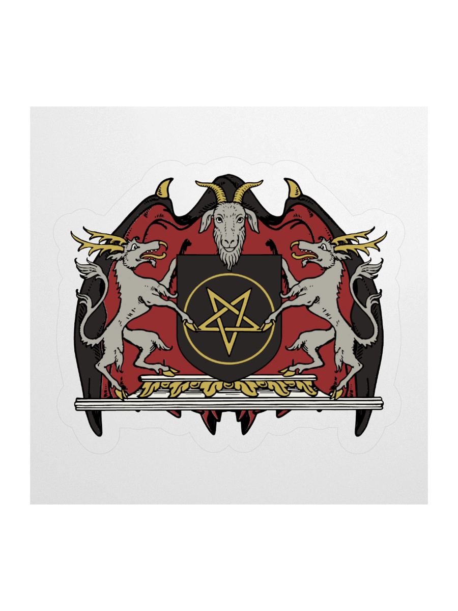 The Sigil of the Abyss Kiss Cut Sticker product image (1)