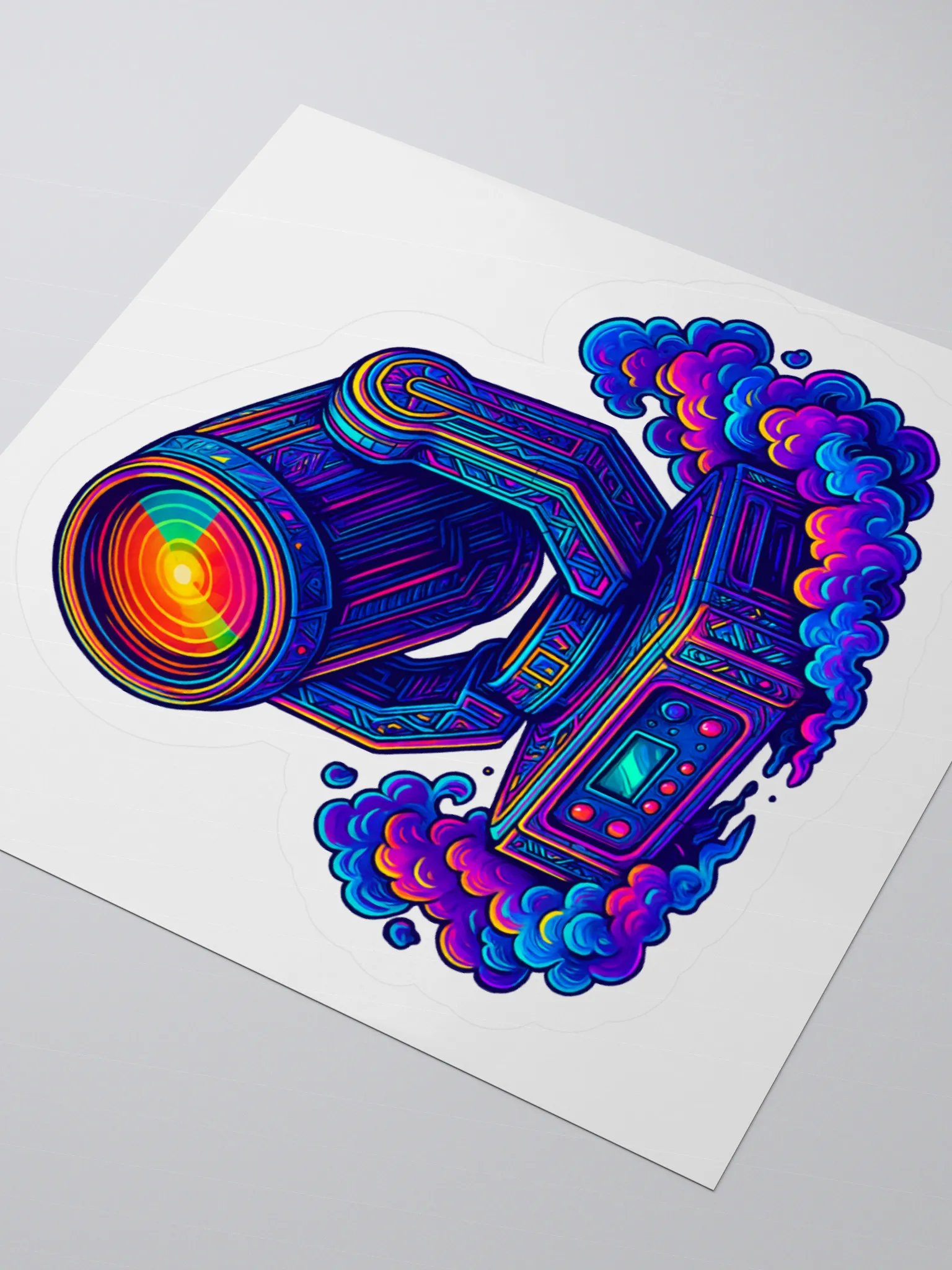 Theatrically Jerry: "Smoke & Mirrors" Moving Head Light Stickers product image (8)