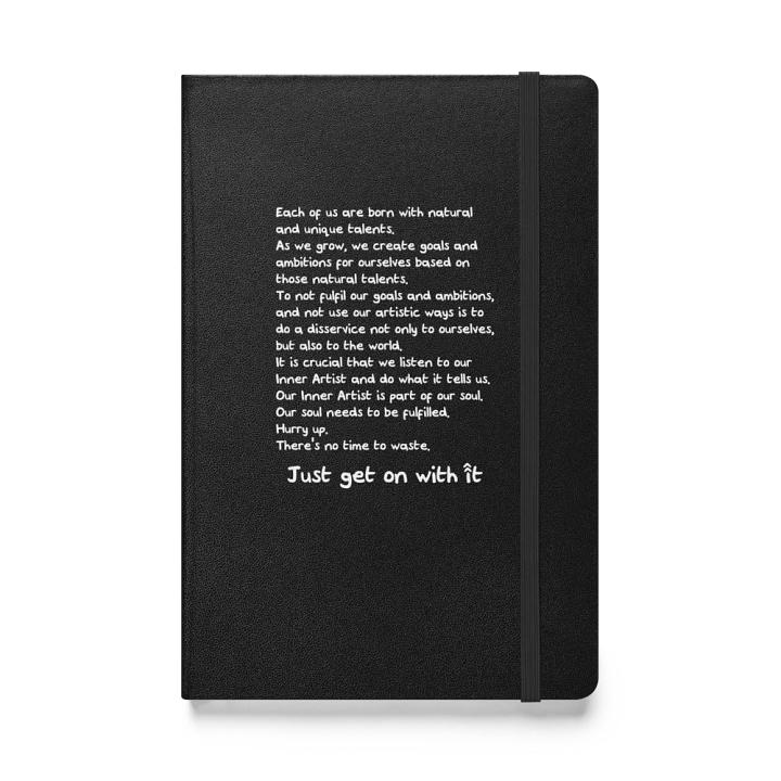 'Just Get On With It' Notebook product image (1)