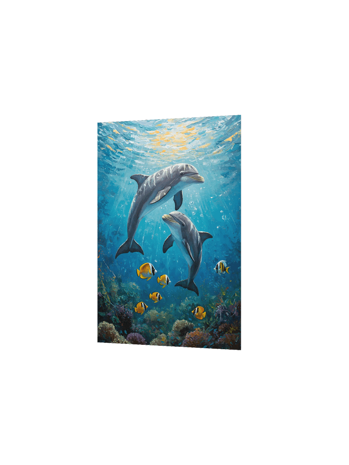 Bottlenose Dolphins: Ocean's Acrobats Poster product image (9)