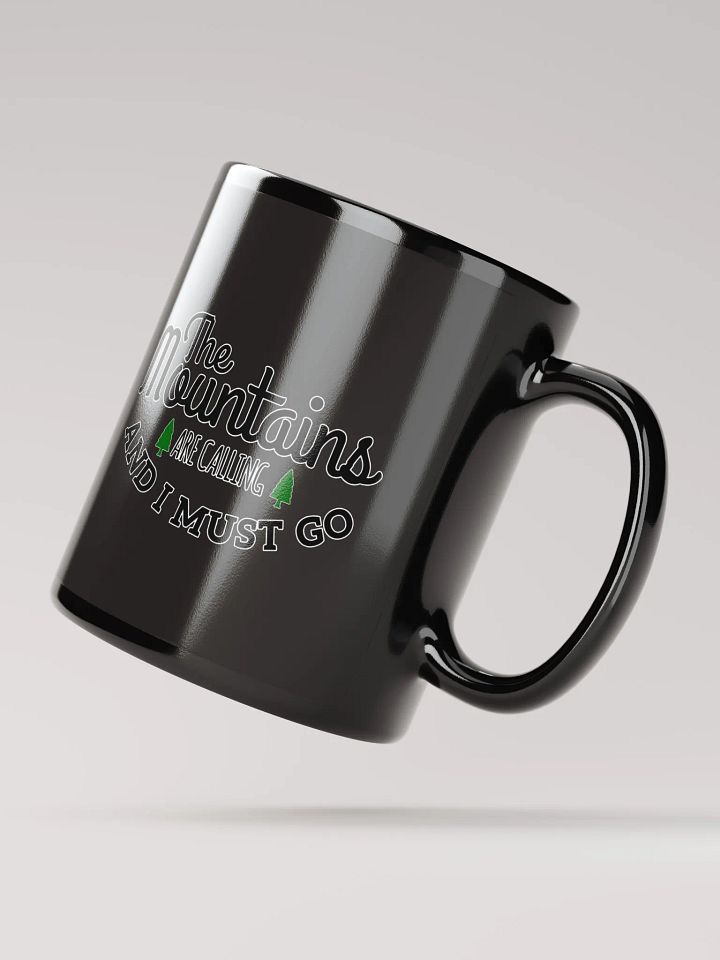 Mountain Calling Black Coffee Mug product image (3)