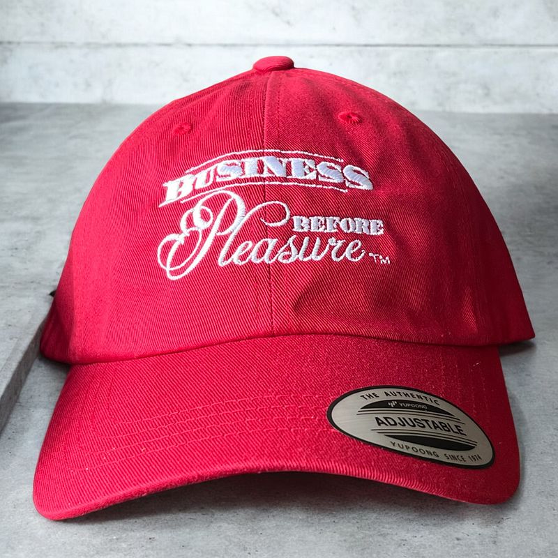 Business before Pleasure Dad Hat