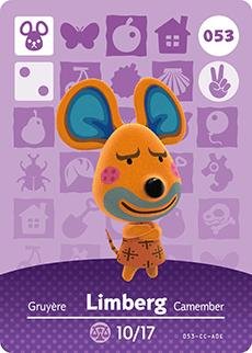 Limberg # 053 Animal Crossing Series 1 product image (1)