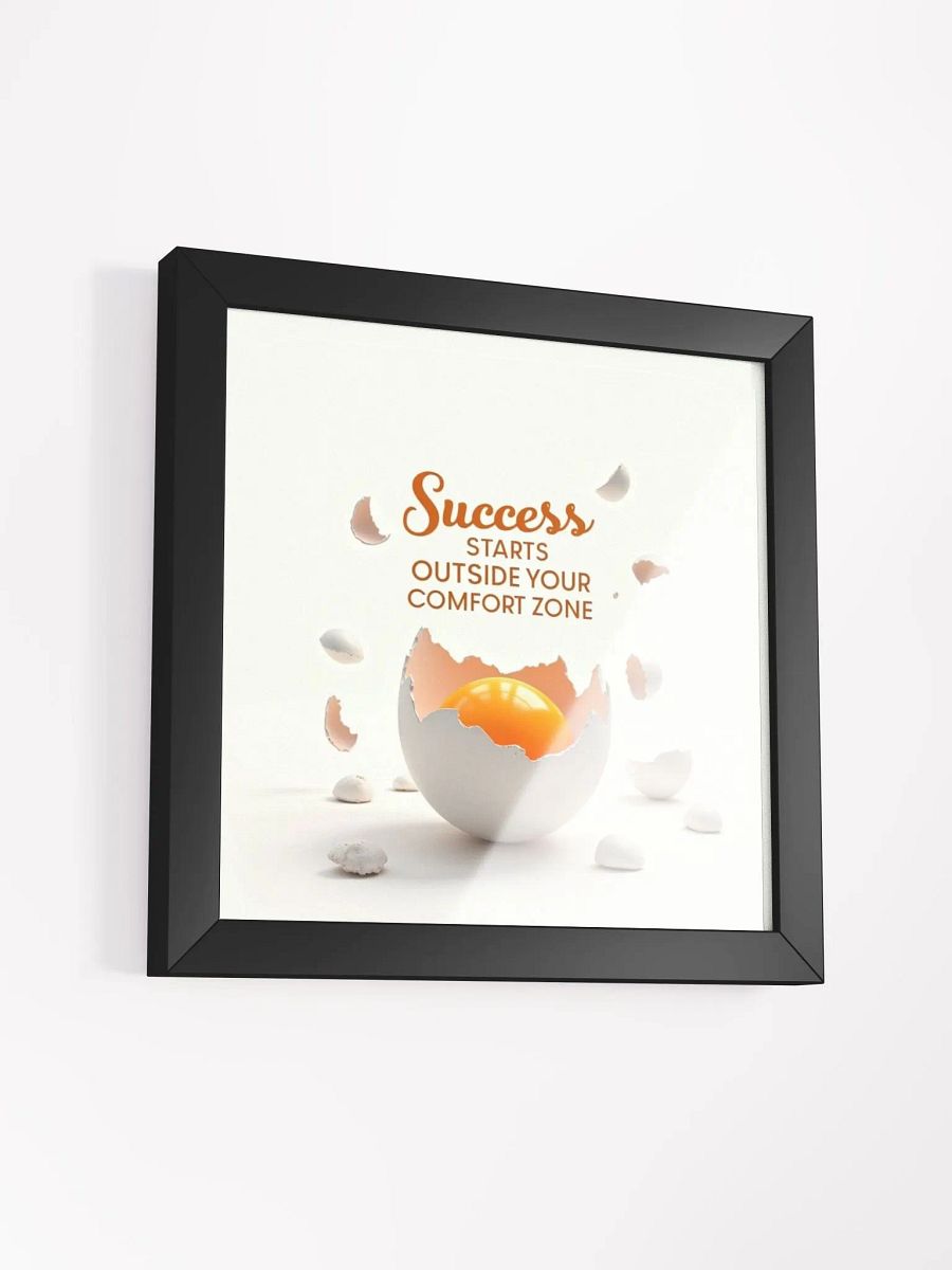 Comfort Zone Cracked Egg Framed Poster product image (3)