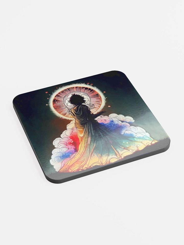 Ethereal Radiance Cork Coaster product image (2)