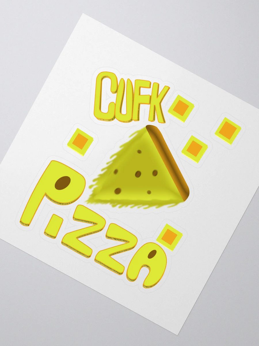 CUFK Pizza Cutout Stickers product image (2)