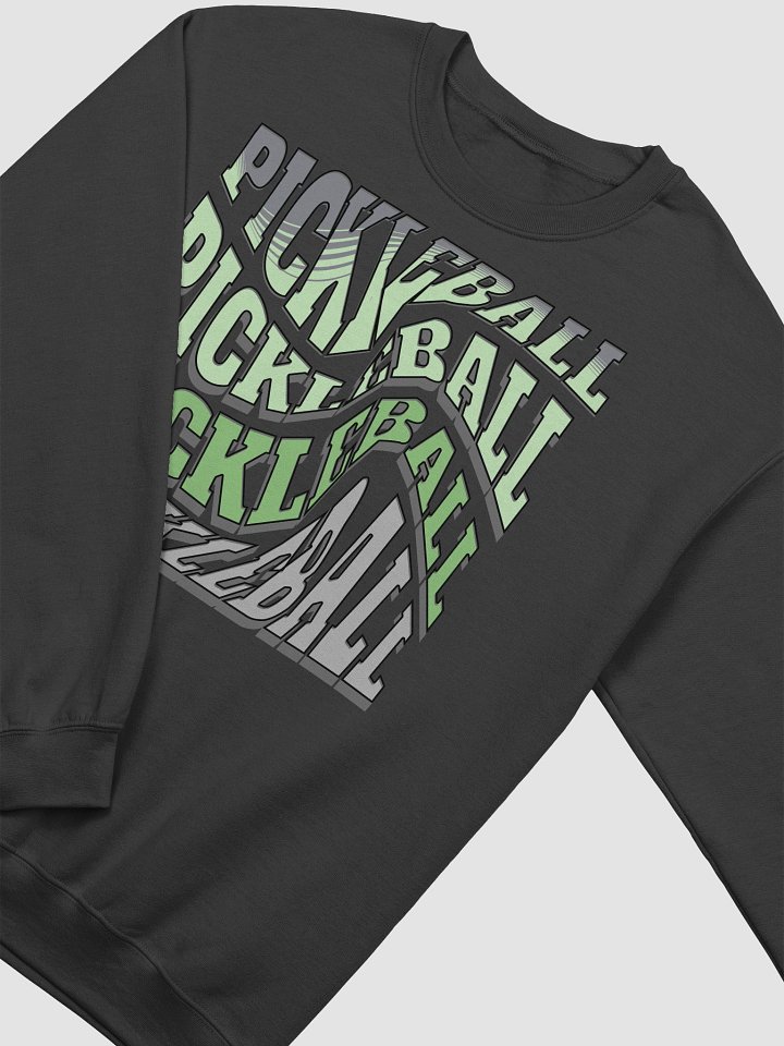Swirl Pickleball Wave Distortion Crewneck product image (2)