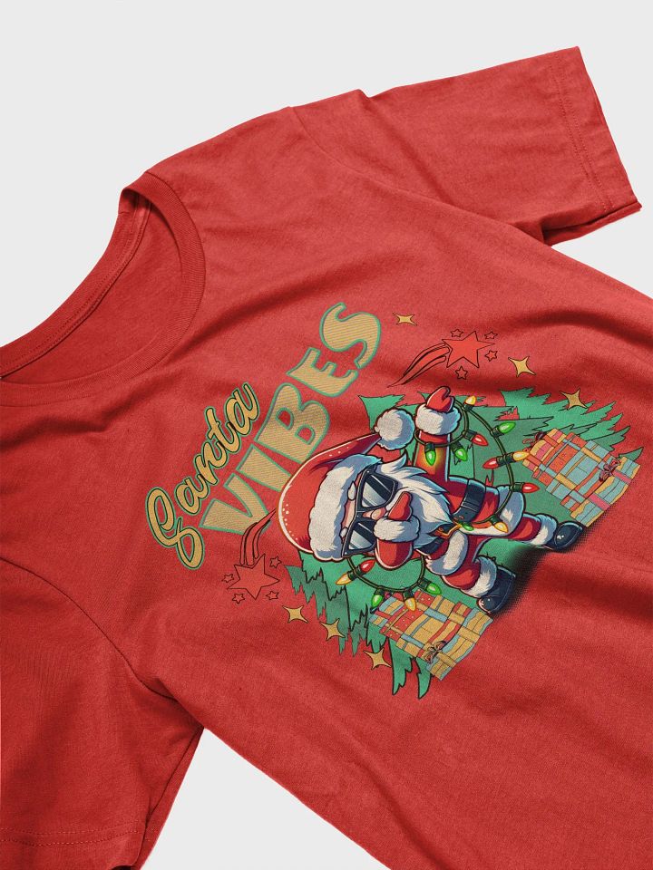 Santa Vibes Dabbing Santa Claus T-Shirt product image (49)