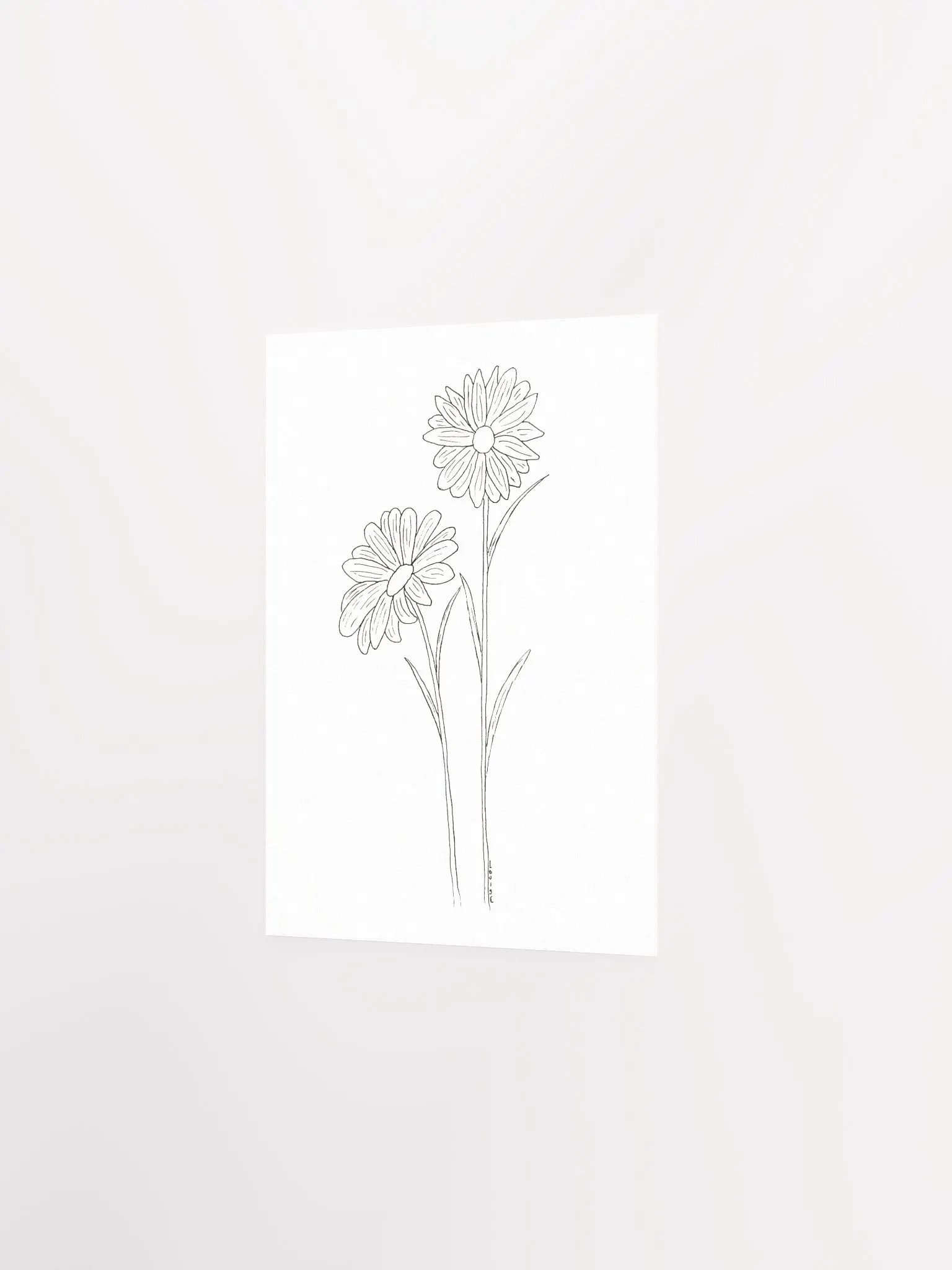 Whimsical Daisy Dreams Poster product image (5)
