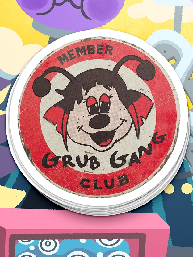 Grub Gang Sticker product image (1)