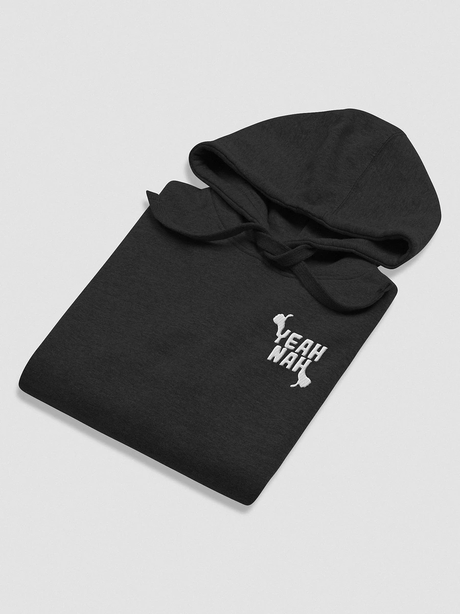 Unisex Embroidered Yeah Nah Hoodie (White Logo) product image (19)