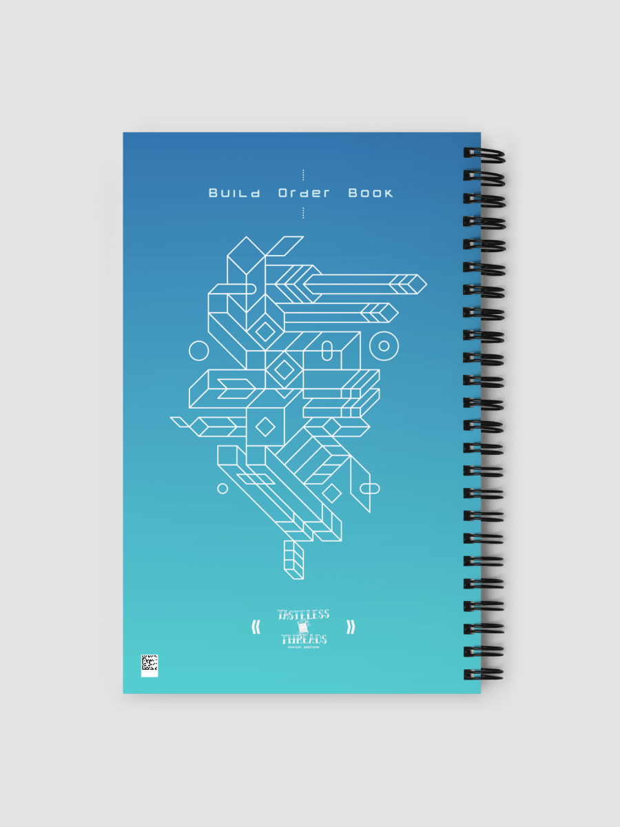 BUILD ORDER NOTEBOOK product image (3)