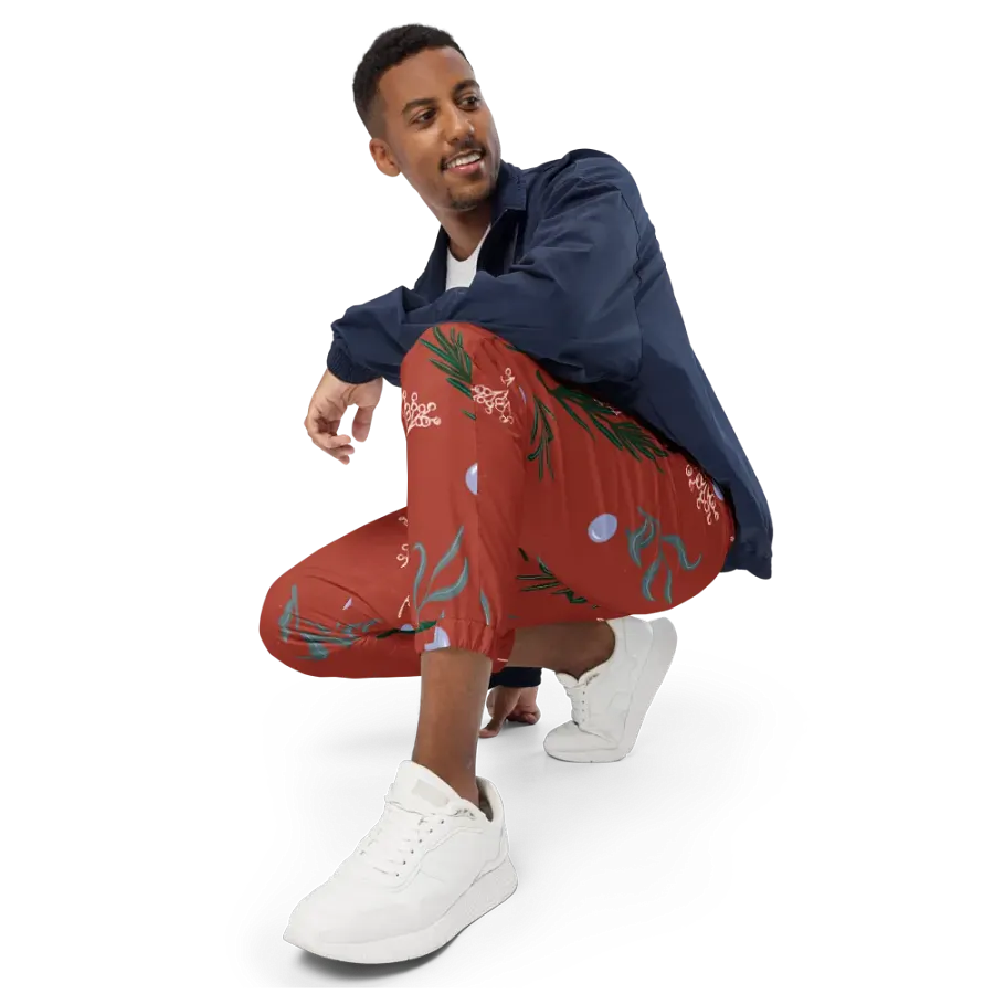 Winter Botanical All-Over Print Track Pants product image (4)