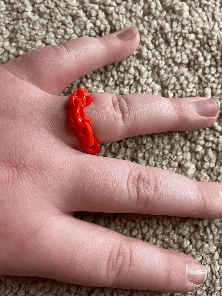 Red Loom Ring! product image (2)
