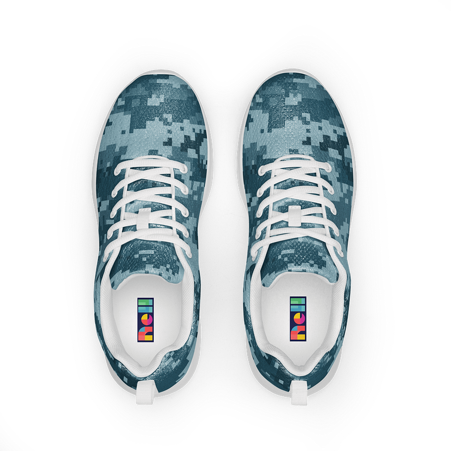 Pixel Camo Men's Athletic Sneakers product image (1)