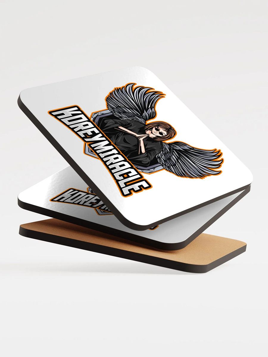 Korey Miracle Logo Coaster product image (4)