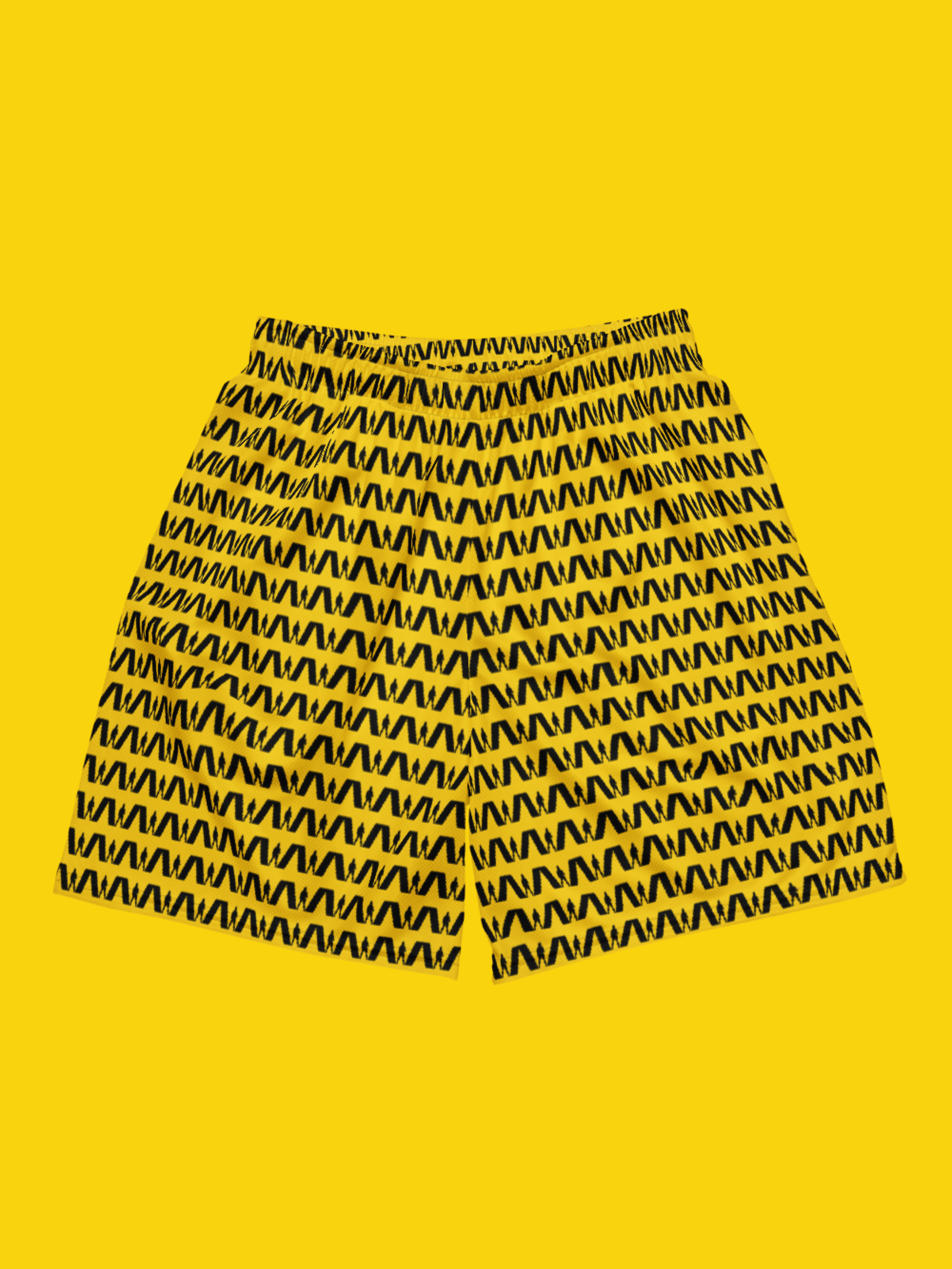 All-Over Print Recycled Unisex Mesh Shorts | WIL Style product image (2)