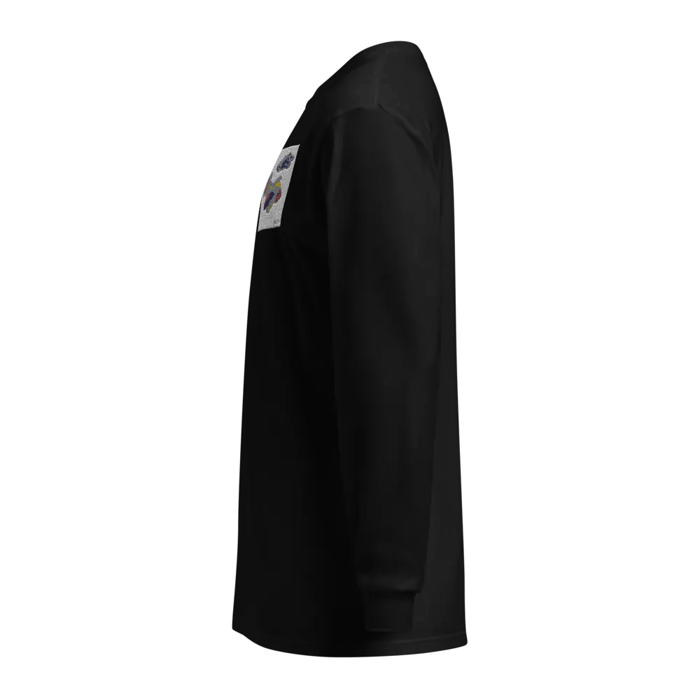 Kid Airplane (Comfort Colors Unisex Garment-Dyed Heavyweight Long Sleeve Shirt) product image (6)