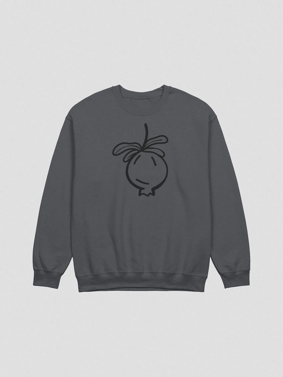 Pomegranate Sweatshirt Black Outline Gildan Classic product image (10)