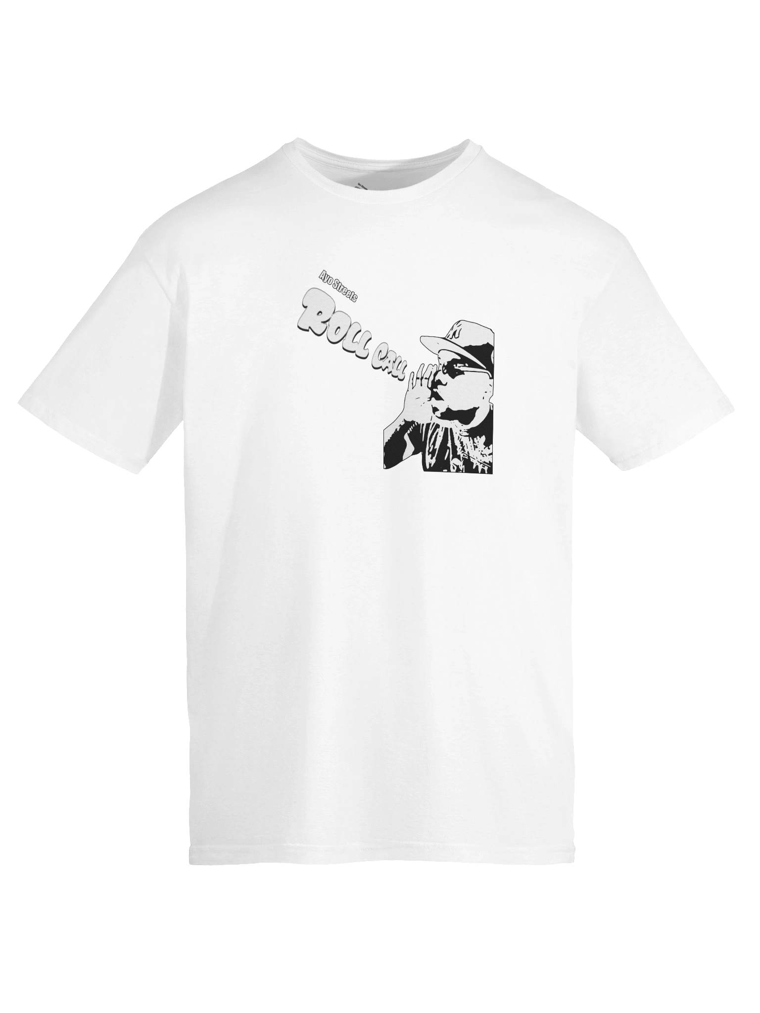 Roll Call Black & White Tee product image (9)