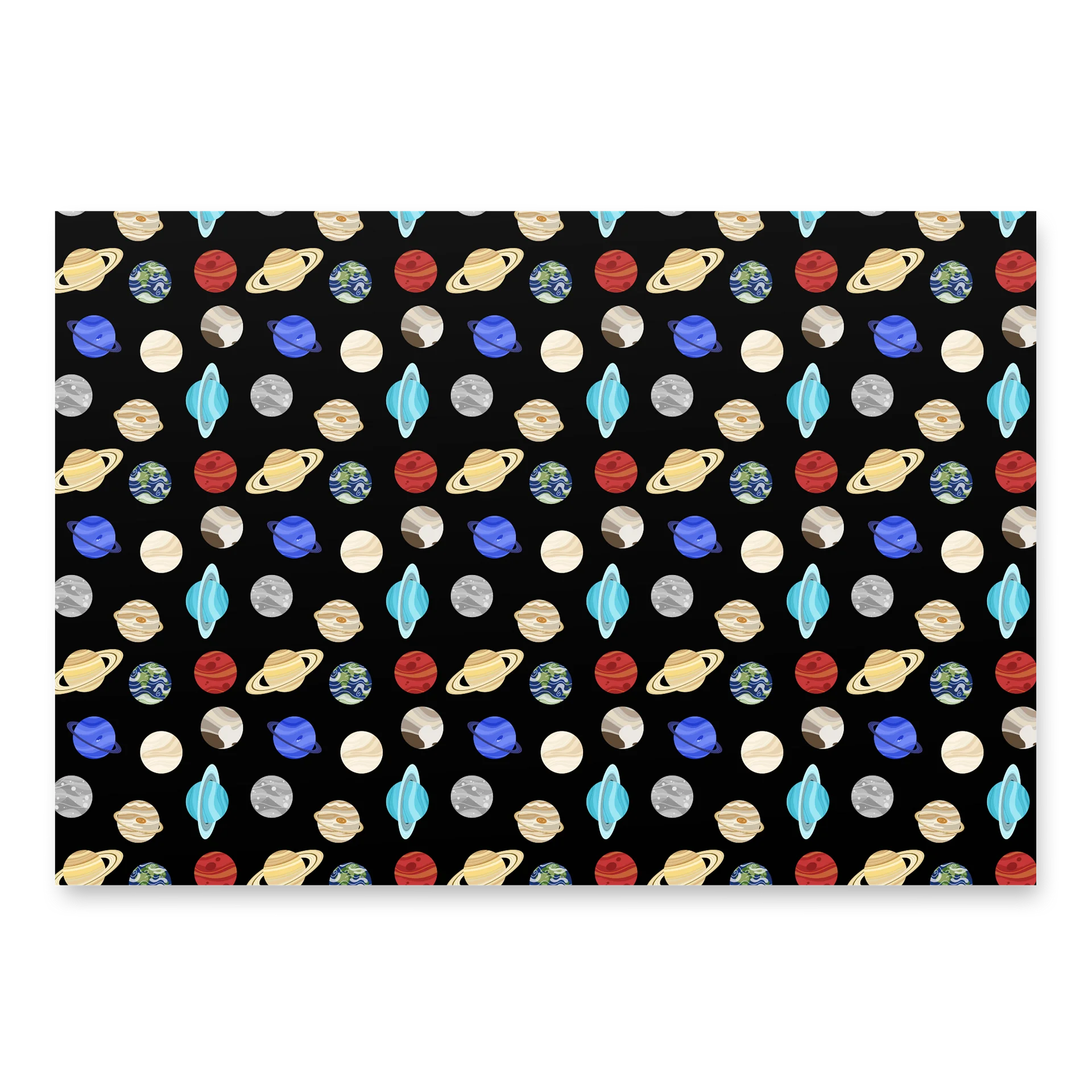 Planets Wrapping Paper Sheets product image (1)