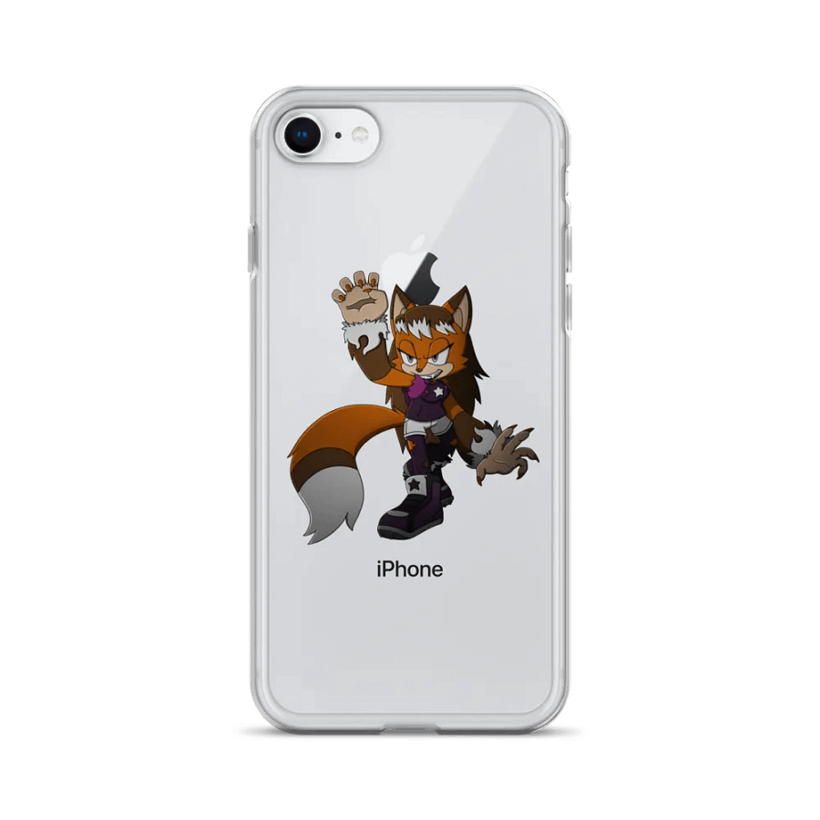 Cinder the Werefox iPhone Clear Case product image (1)