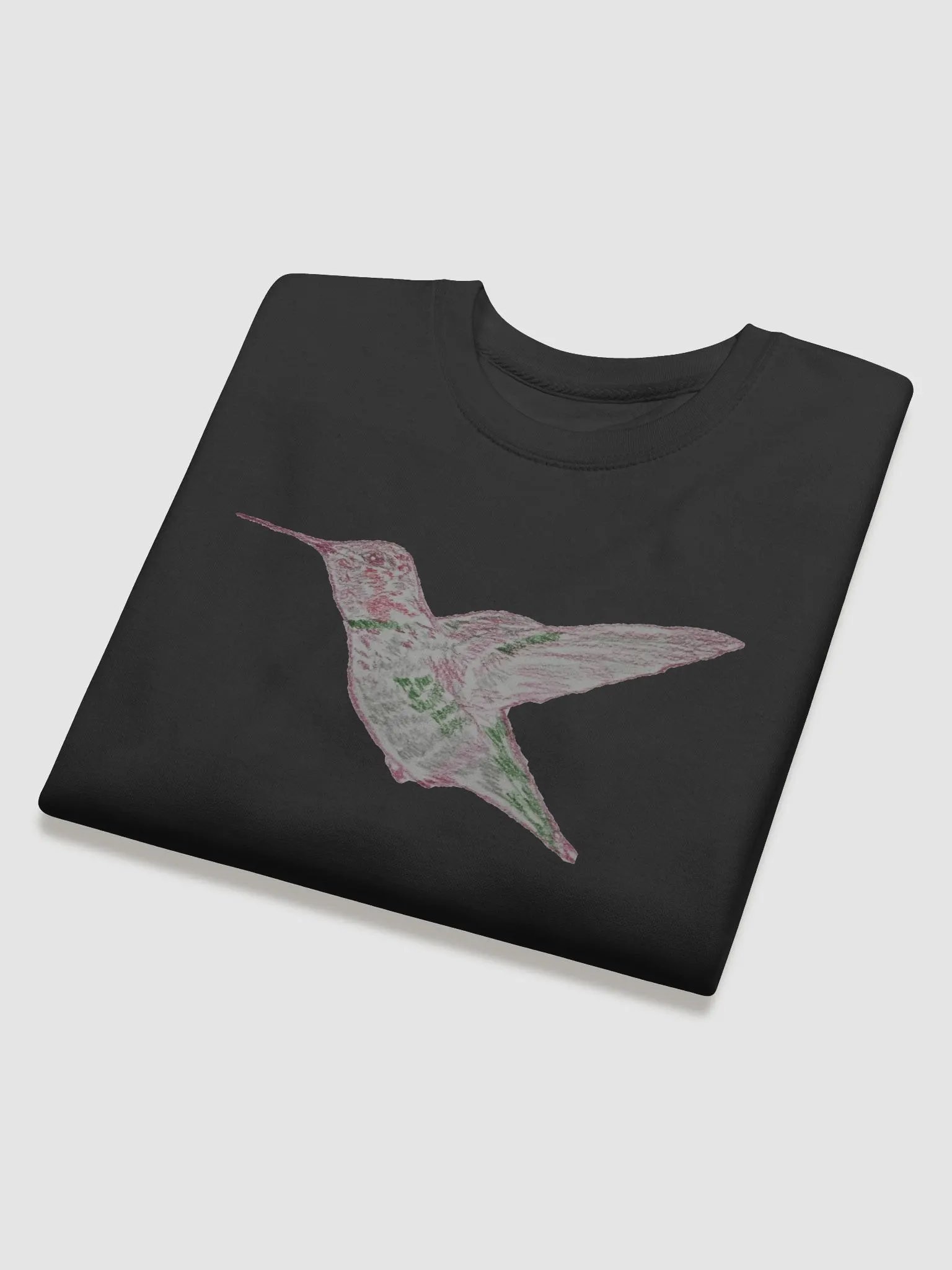 Hand-Drawn Hummingbird Unisex Sweatshirt product image (4)