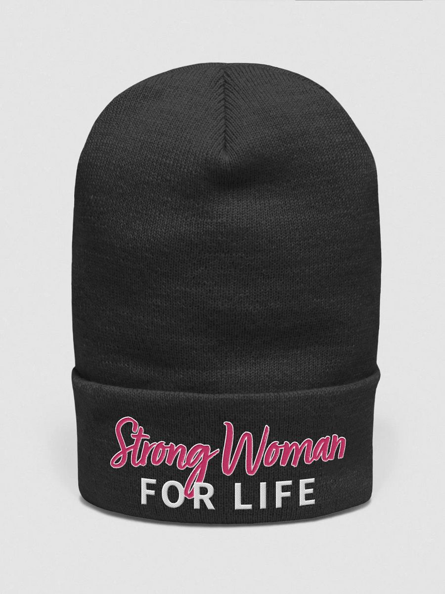 STRONG WOMAN | Embroidered Beanie product image (5)