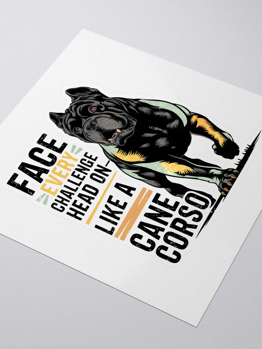 Face Every Challenge Head On Like a Cane Corso