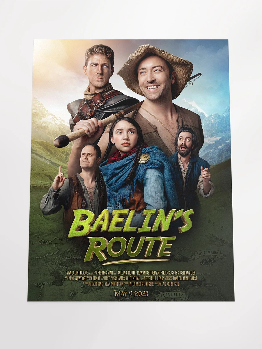 Baelin's Route Movie Poster - 18 x 24 product image (6)