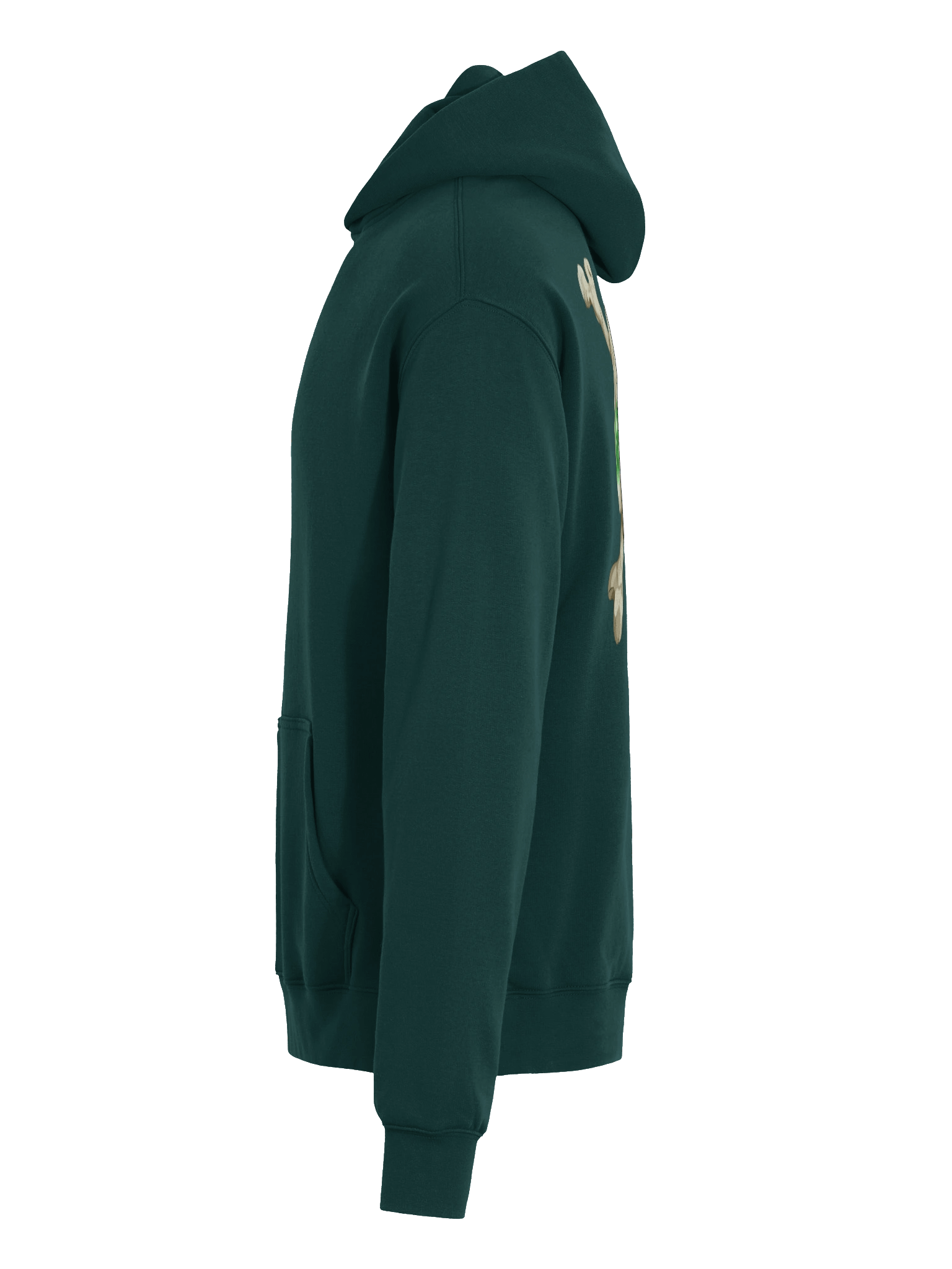 GravitAria Realism Skull Hoodie (No border) product image (28)