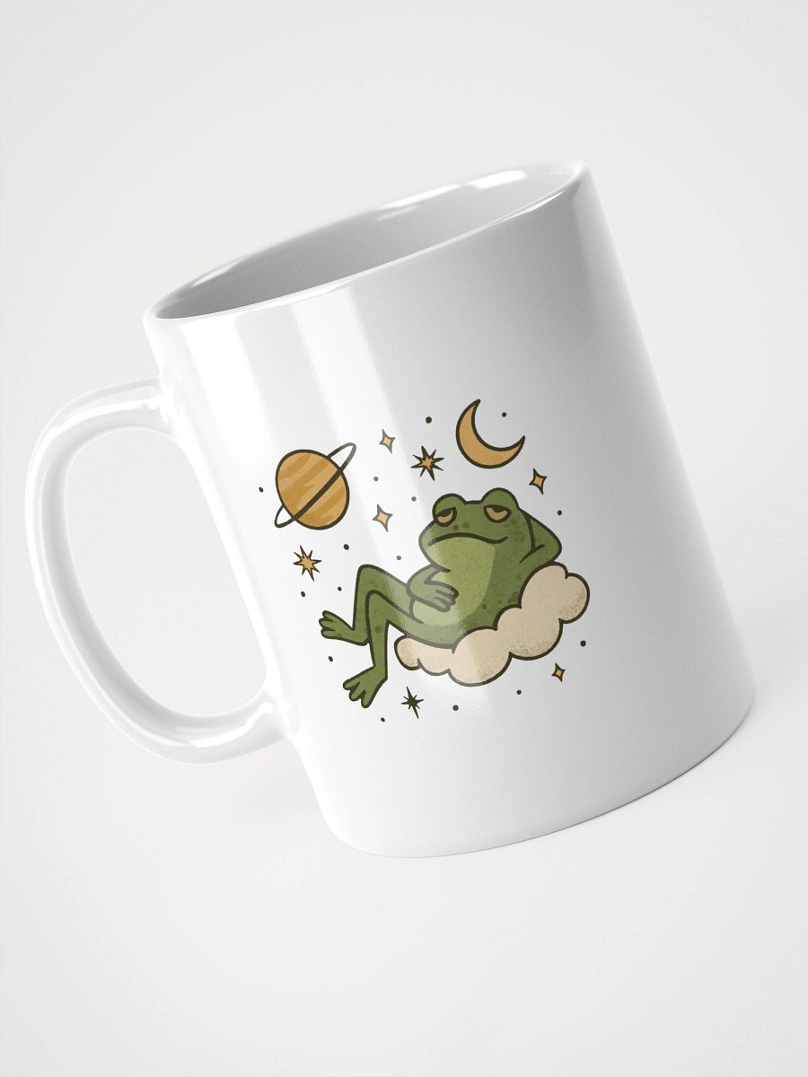 Cosmic Frog White Glossy Mug product image (9)