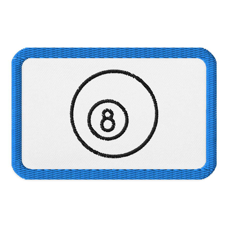Eightball Pool Embroidered Patches product image (1)