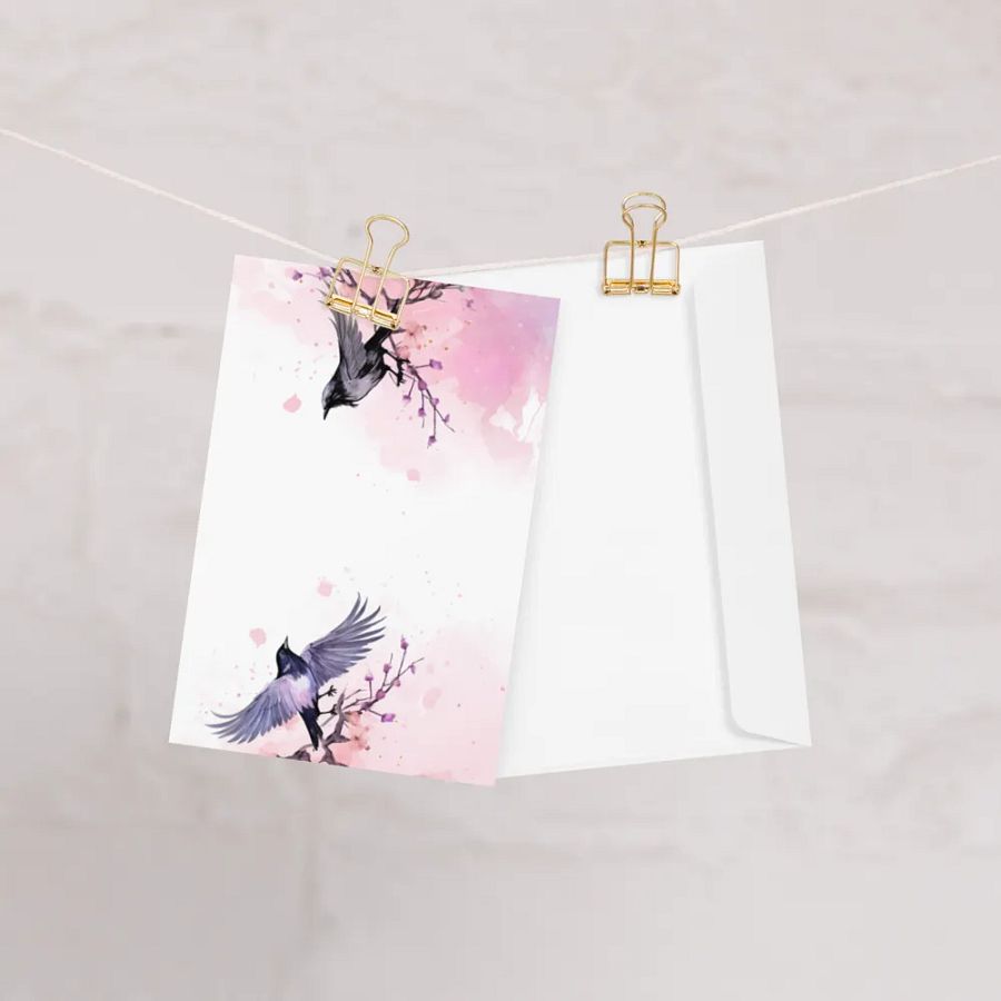 All-Occasion Greeting Card: Two Crows product image (10)