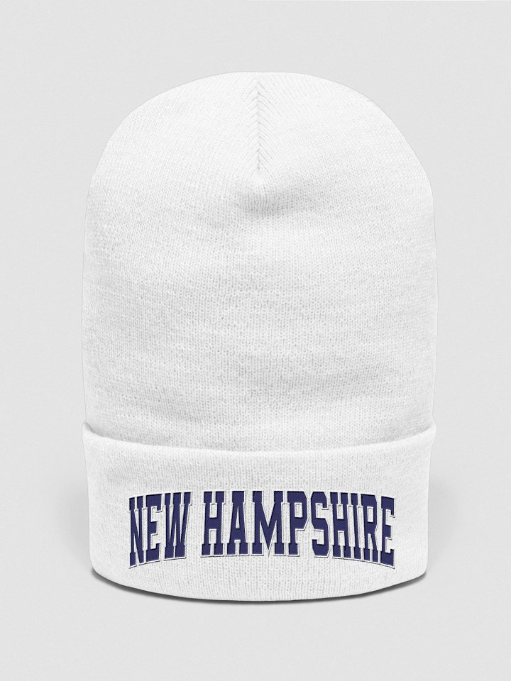 New Hampshire Vintage Stylish Cuffed Beanie product image (2)