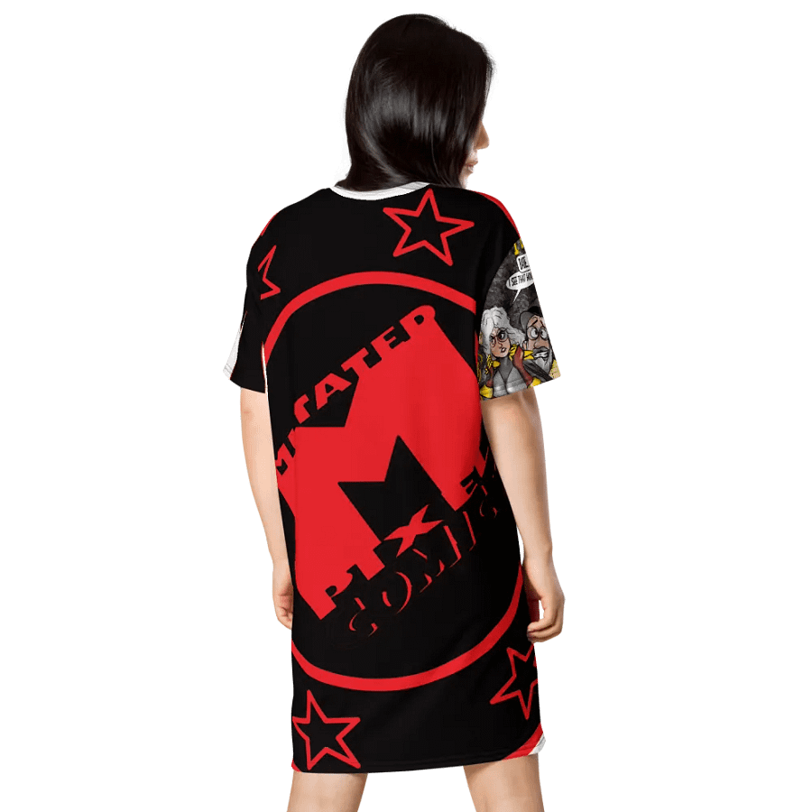 Dynamic Visionary T-Shirt Dress product image (2)