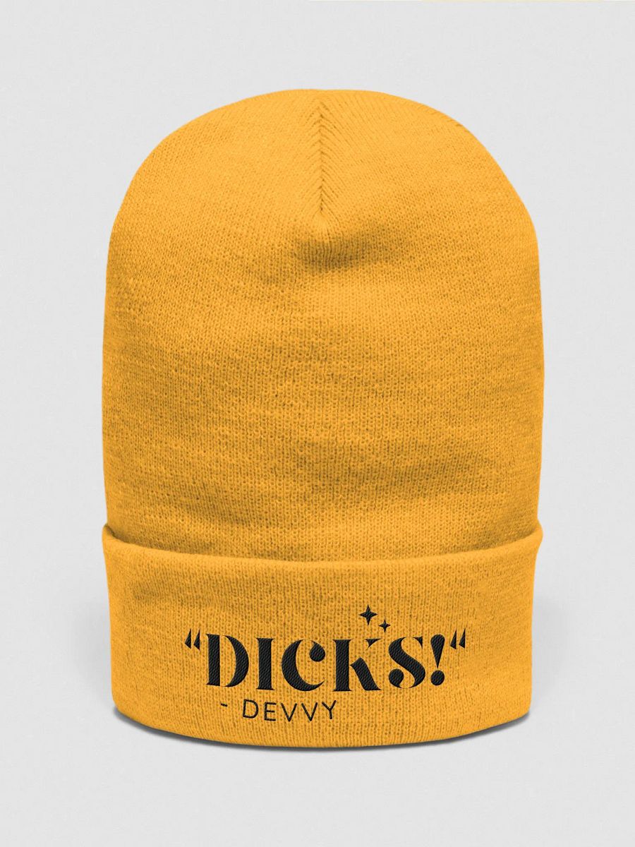 Dicks! (Beanie) - Dark Text product image (1)